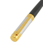 PICASSO AND CO Black/Rhodium-Gold Ballpoint Pen P966STBB - Image 2