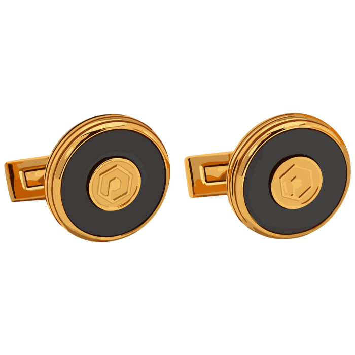 PCFRDLOGBG Picasso and co cufflink PCFRDBG