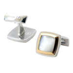 بيكاسو اند كو ازرار اكمام ستيل لون فضي PCSQPSG