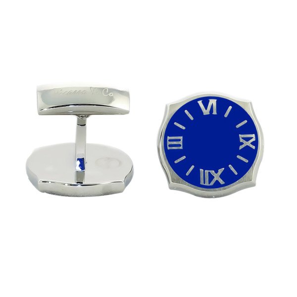 Picasso And Co Stainless Steel Cufflinks- Gold/Black PCUFRTCYG 842047144138  - Jewelry, Picasso and Co - Jomashop