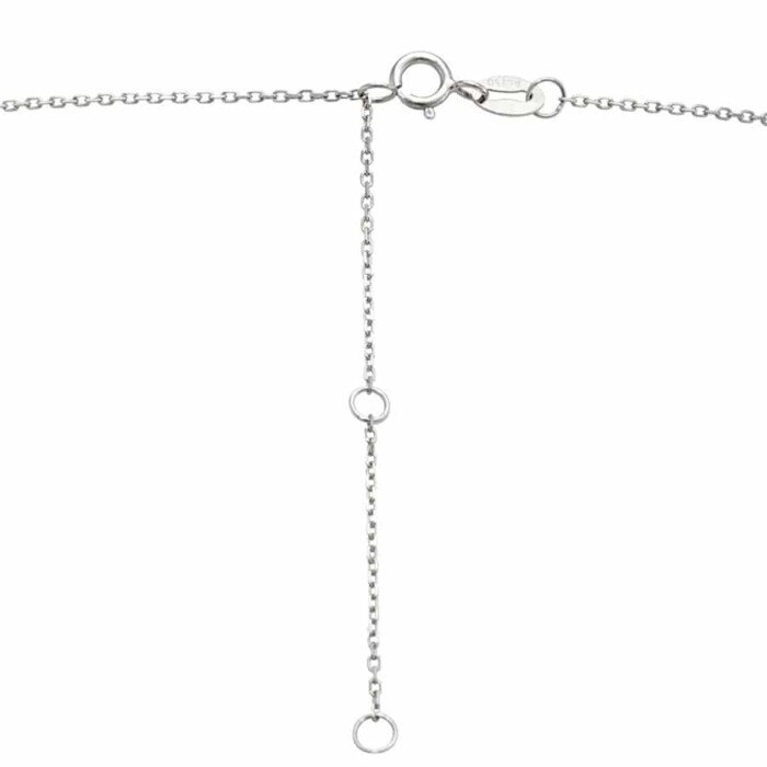 ⁦بيكاسو اند كو مجوهرات عقد-تعليقة ذهب ابيض مرصع بألماس⁩ - الصورة ⁦2⁩