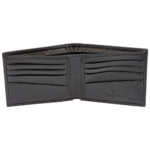 PICASSO AND CO WALLET BLACK IN CALF LEATHER WIHT EXTRA REMOVABLE CARDHOLDER - Image 3