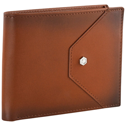 PICASSO AND CO CALF LEATHER WALLET FULL TAN