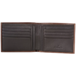 PICASSO AND CO MEN'S CALF LEATHER WALLET FALCON HEAD LIGHT BROWN - Image 2