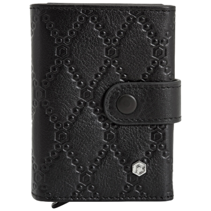 PICASSO AND CO CARD HOLDER IN CALF LEATHER WITH COIN ZIPPER