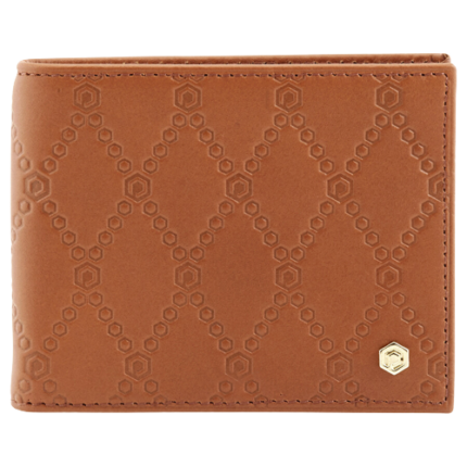 PICASSO AND CO SLIM WALLET MONEY CLIP IN CALF LEATHER 705 - Tan