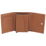 PICASSO AND CO LEATHER CARD HOLDER WITH STAINLESS STEEL SLIDE UP SYSTEM - 752 - Tan - Image 2